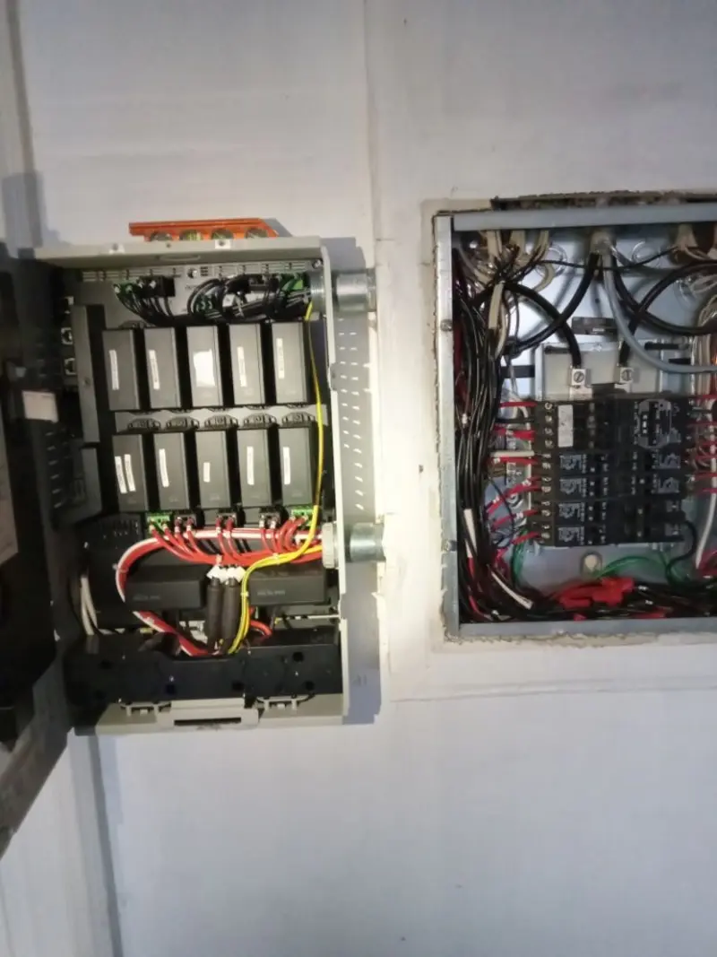 Electrical panel upgrade completed for Commercial Electrician Services in La Porte